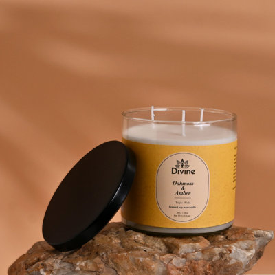 Woodsy Scented Unscented Flameless Jar Candle