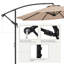 Parasol en porte-à-faux 120 "avec manivelle-1735961533