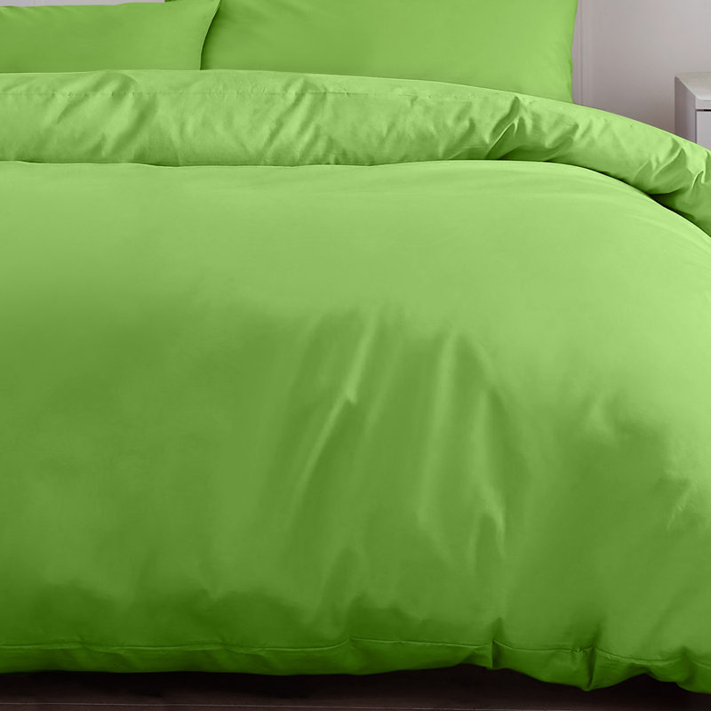 Onsim Duvet Cover Set, Lime, Double