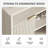 Modern Dining Table Cabinet Storage Space, Suitable For Dining Room, Living Room Coffee Bar-1863431841