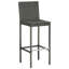 Tabouret de bar d'extérieur 29,9 po avec coussin-88716015-88716016