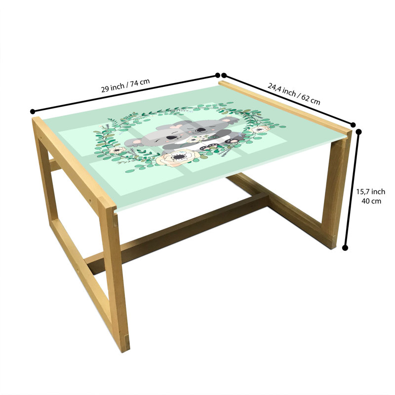 Jamea Sled Coffee Table, 62cm H x 74cm W x 40cm D