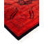 Tapis noir / orange 9 pi 3 po x 16 pi 3 po Darlene