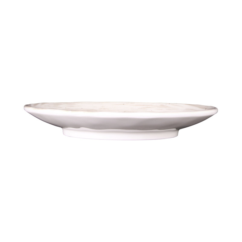 Van Gogh Round 7.5" Appetizer Plate, Taupe