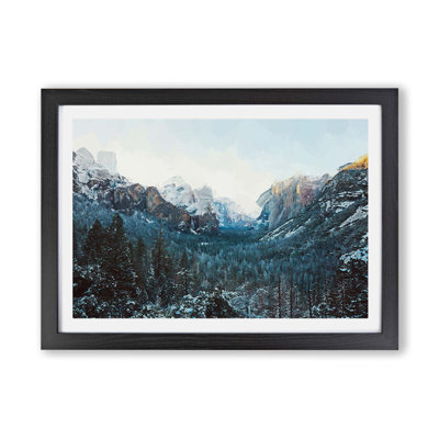 Winter in Yosemite Valley - Framed Print