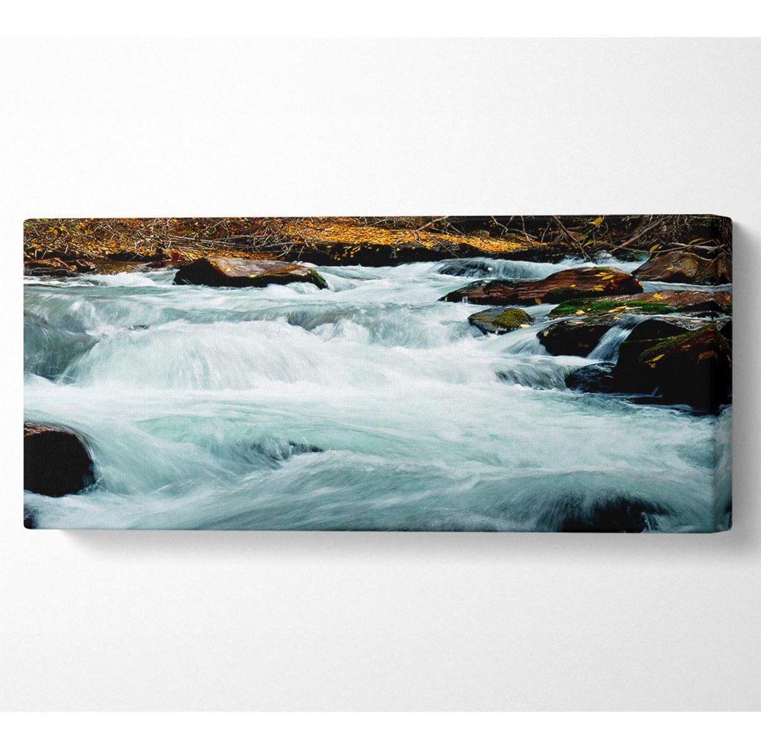 River Rocks - Kunstdrucke auf Leinwand - Wrapped Canvas