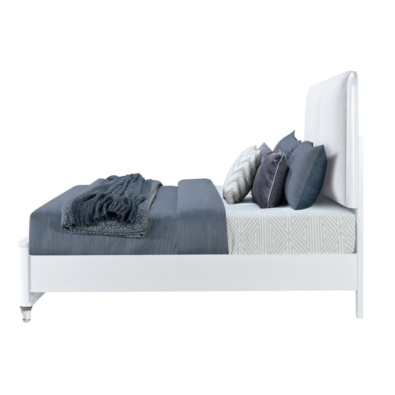Brenda Grey Bed With Led Light, King