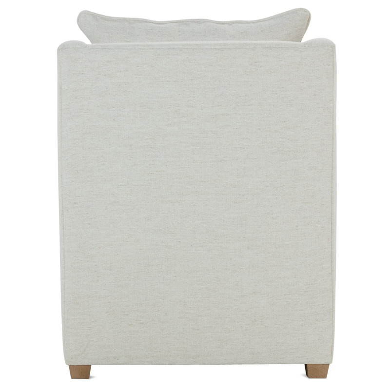 Kori Chair, Brown, Nomad Snow  Polyester Blend, 38"H x 33"W x 39"D