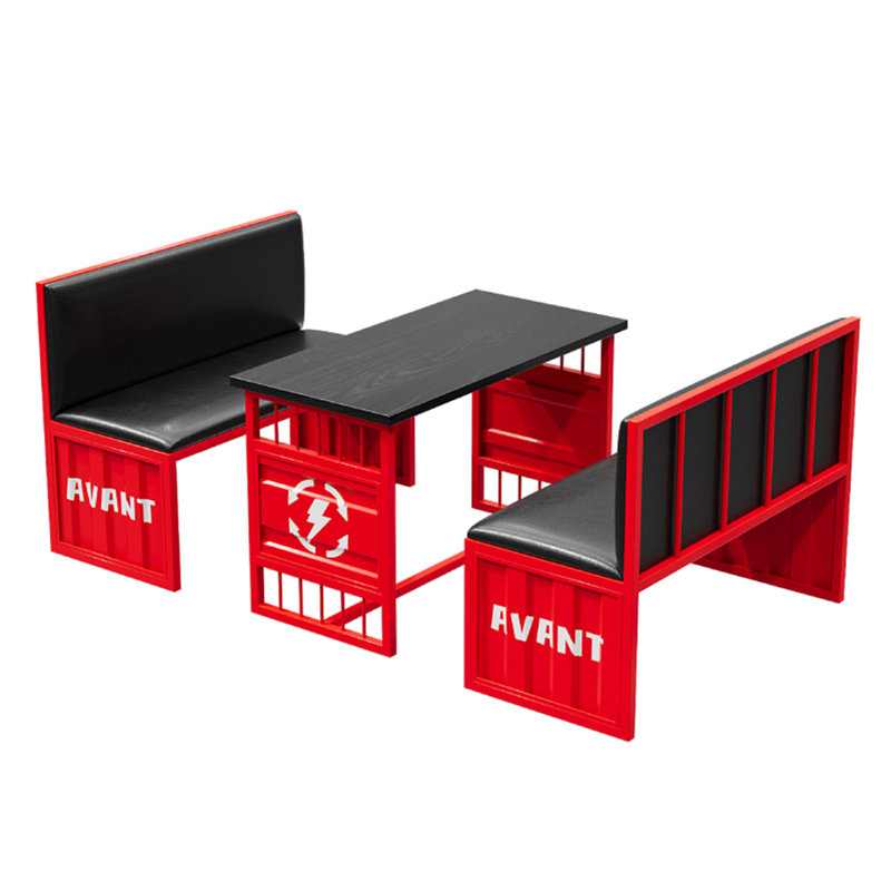 Cabine double face, Rouge