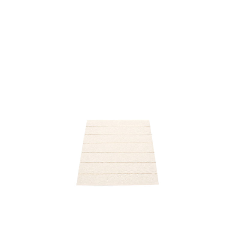 Carl Striped Area Rug in Vanilla, Rectangle 2'3" x 3'