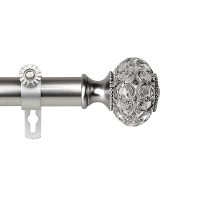 Matias Adjustable Single Curtain Rod