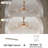 42'' Modern Gold Retractable Ceiling Fan With Light, Remote, And 3-color Dimmable Led