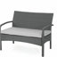 ENSEMBLE DE CHAT 4 PCS CORDOBA KD WICKER