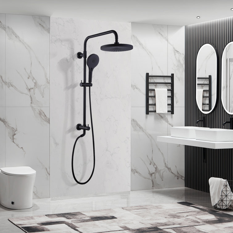 Multi Function Handheld Shower Head Valve not included
