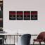 4 Piece Wrapped Canvas Wall Art