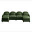 Canapé Teddy en tissu 4 places en forme de nuage, dossier incurvé et accoudoirs avec coussins lombaires incurvés, canapé modulaire 4 places modulaire avec 2 repose-pieds mobiles et coussin de soutien à double couche-1243696458