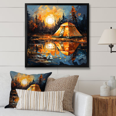 Forest Forest Tents Retreat 2 - fruits, art mural