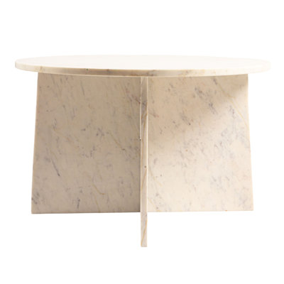Remy 30" Genuine Marble Coffee Table