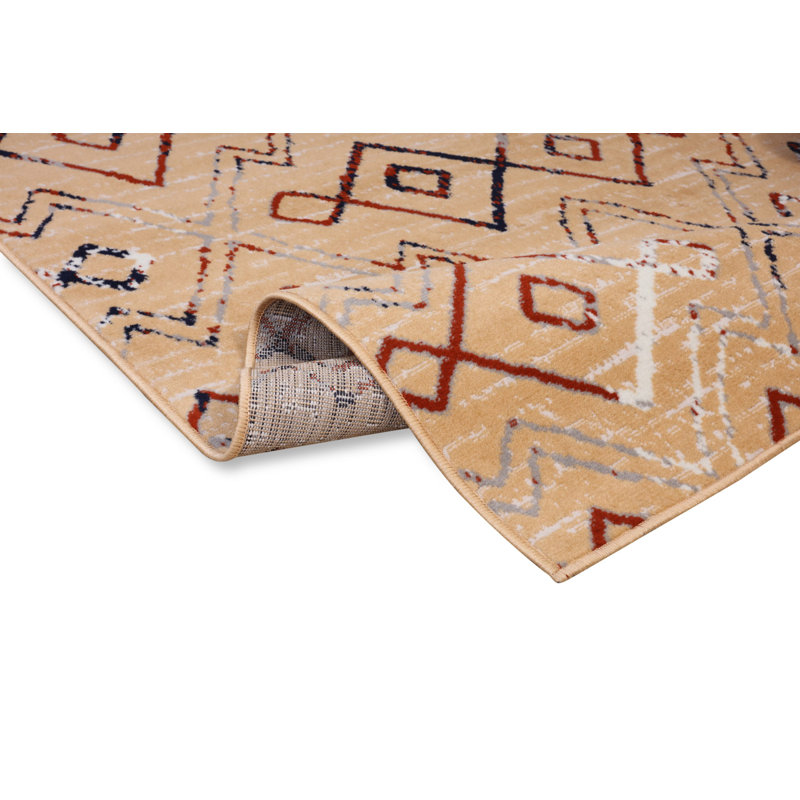 McAllen Ikat Indoor Rug, Rectangle 3'6" x 5'6"