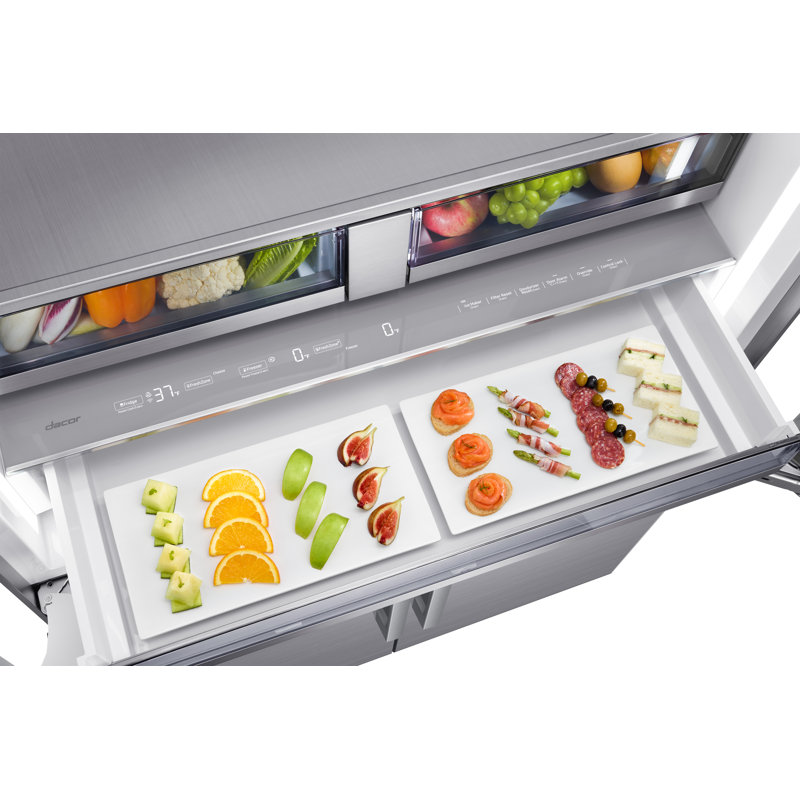 42" Counter Depth French Door 23.5 cu. ft. Smart Energy Star Refrigerator