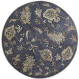 Hand-Knotted High-Quality Gray and Beige Area Rug