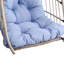 Chaise suspendue avec coussins lavables Garden Blue-700332029