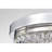 Comas Crystal LED Flush Mount