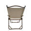 Chaise pliante et portable 4 chaises - Structure en aluminium avec pour la pêche, le patio, la plage, la cour, le pique-nique