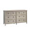 Costa 6-Drawer Dresser In Chalked Chestnut
