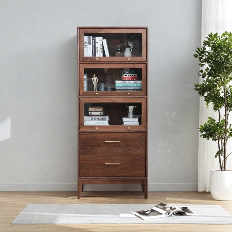 Modern simple small bookcase