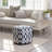 Upholstered Outdoor Pouf Patio Ottoman-698343824