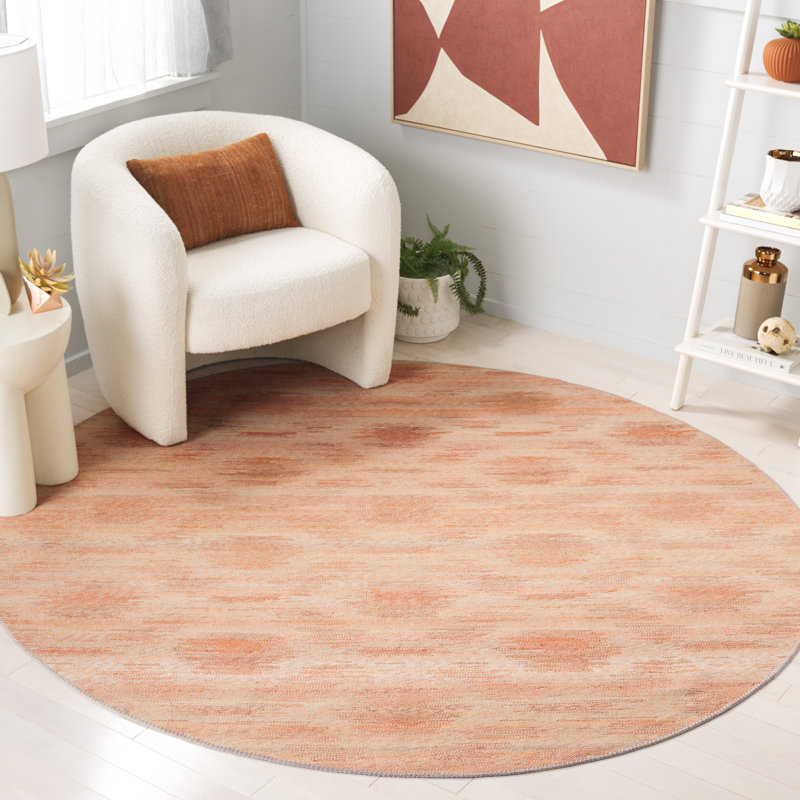 Clen Performance Geometric Rug, Round 7'