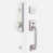 Nickel lisse / chrome poli