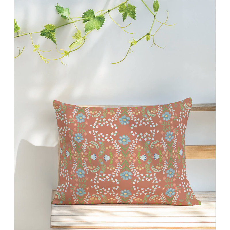Coussin extérieur Cecelia, Corail