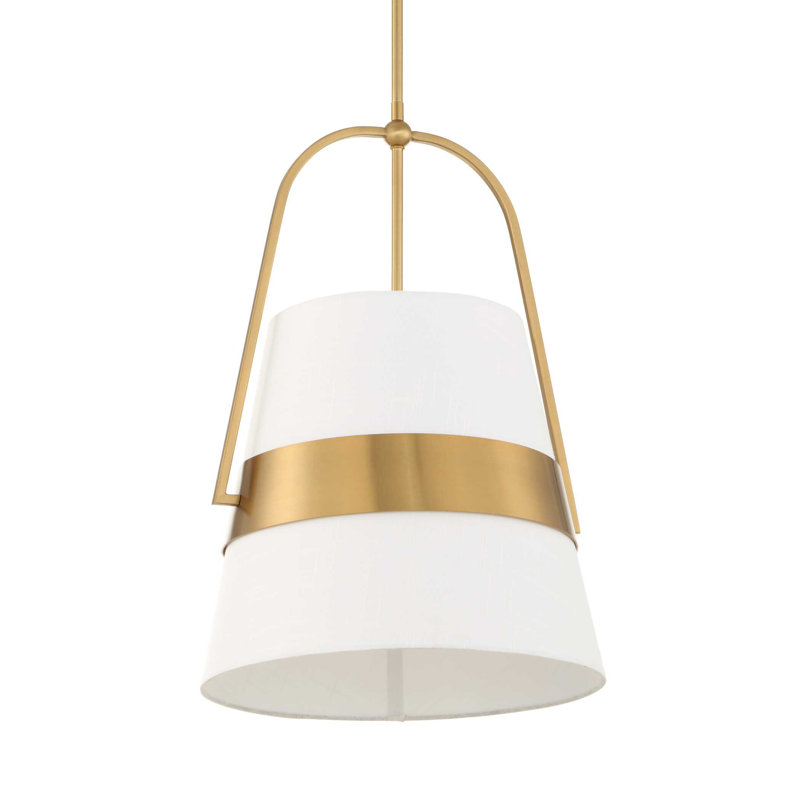 Uttermost Harness 1 Light Shade Pendant