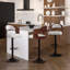 Ensemble de 2 tabourets pivotants modernes réglables-1142184896