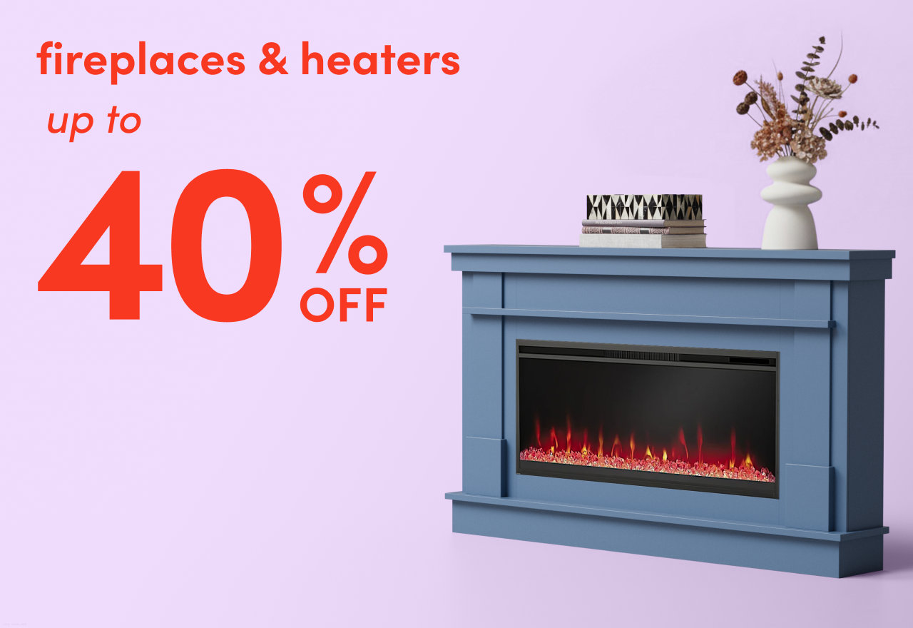fireplace & heater clearance