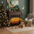 36" Freestanding Electric Fireplace With Mantel-121935706