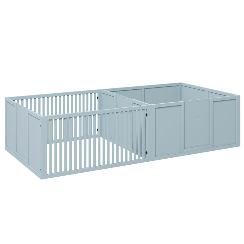 Enclos pour chien, Gris