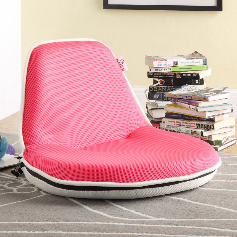 Chaise pliante d'intérieur / extérieur Quick Chair, Rose / blanc