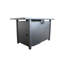 25" H X 42" W Steel Outdoor Fire Pit Table With Lid-513636003-513636001