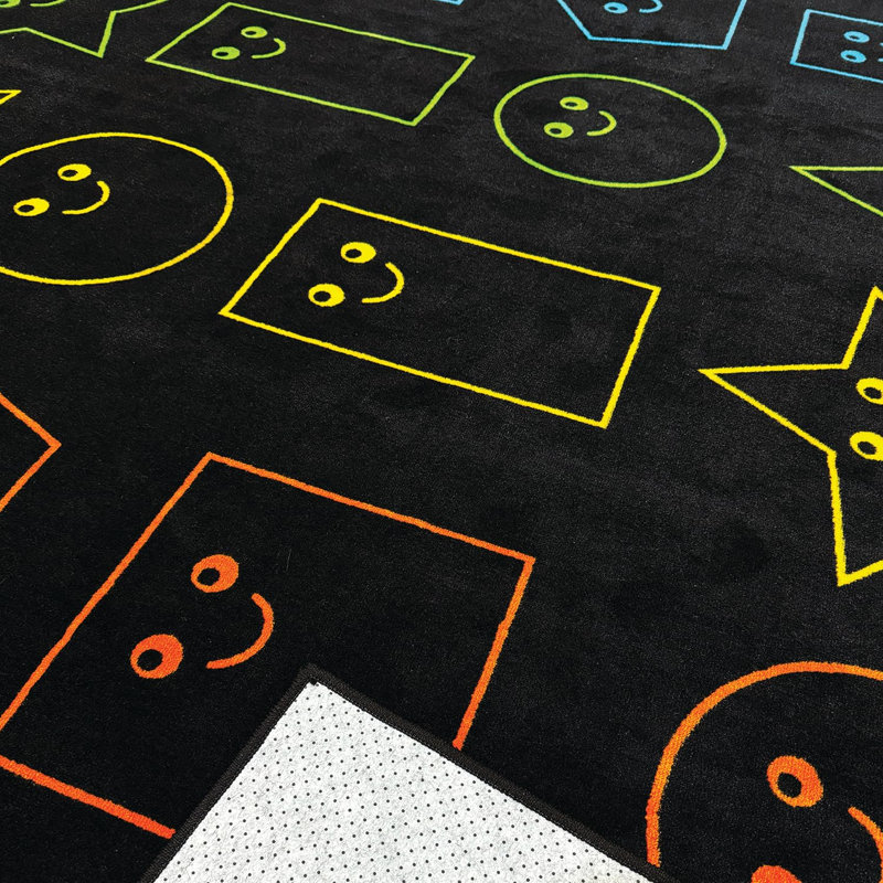 Tapis noir ZETY