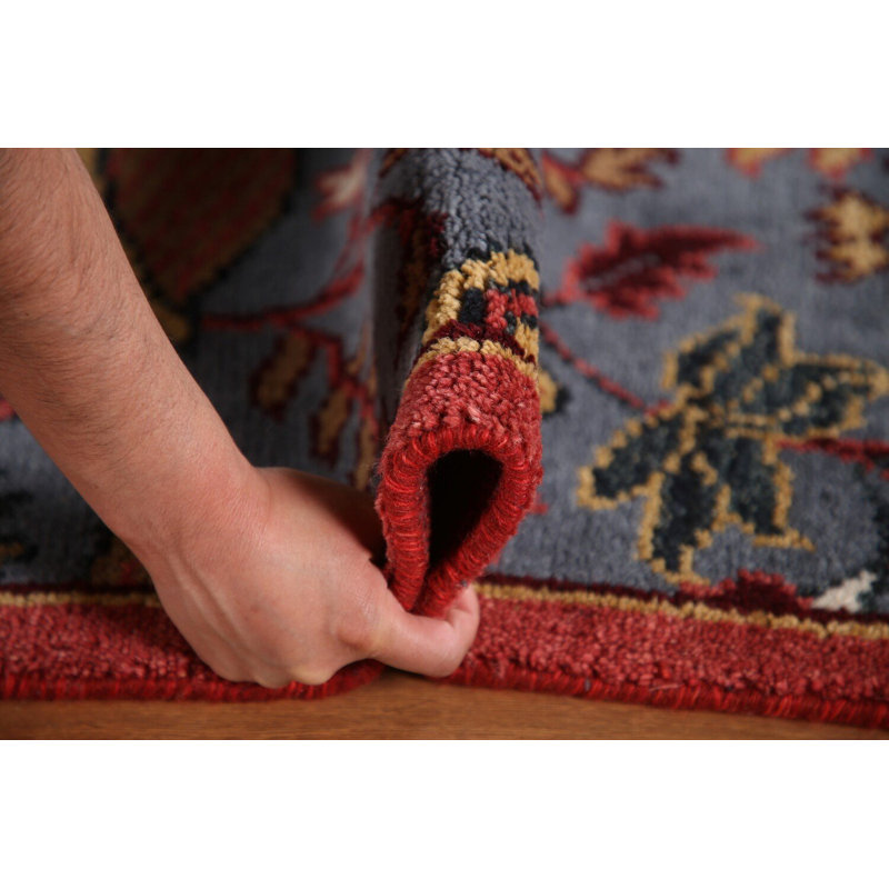 Tapis traditionnel indien à motif animalier 8 x 10
