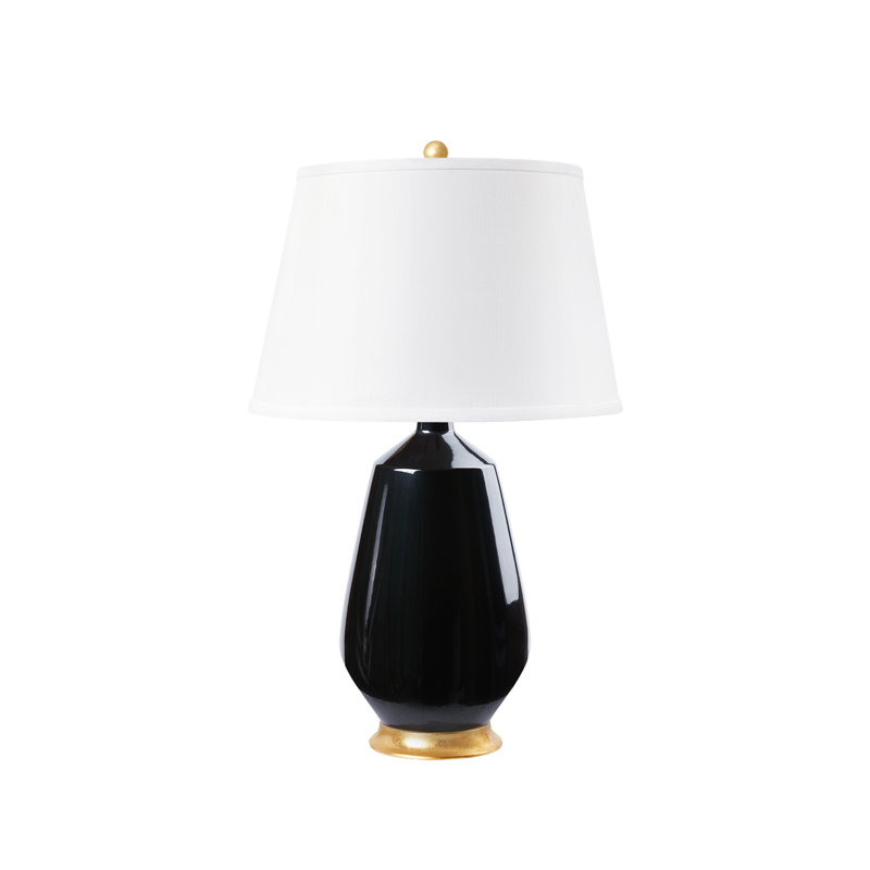 Tupelo Table Lamp, Gold/Kona Black