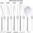 5 Piece Stainless Steel Cheese Serving Set