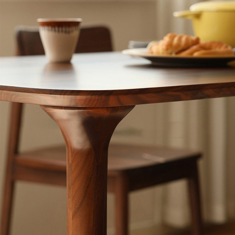 Ensemble de table de salle à manger en cerisier, H 29,53 po x L 70,87 po x l 35,43 po