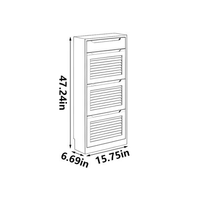 Modern simple storage shoe cabinet