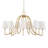 Uttermost Seville 9 Light Gold Chandelier