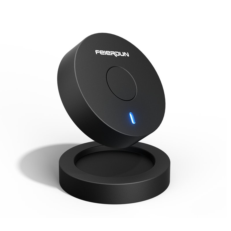 Feierdun Dt1 Smart Bluetooth Dumbbell Tracker avec App - Universal Rep & Workout Captor