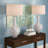 Ensemble de lampes de table grises de 34 po Furr